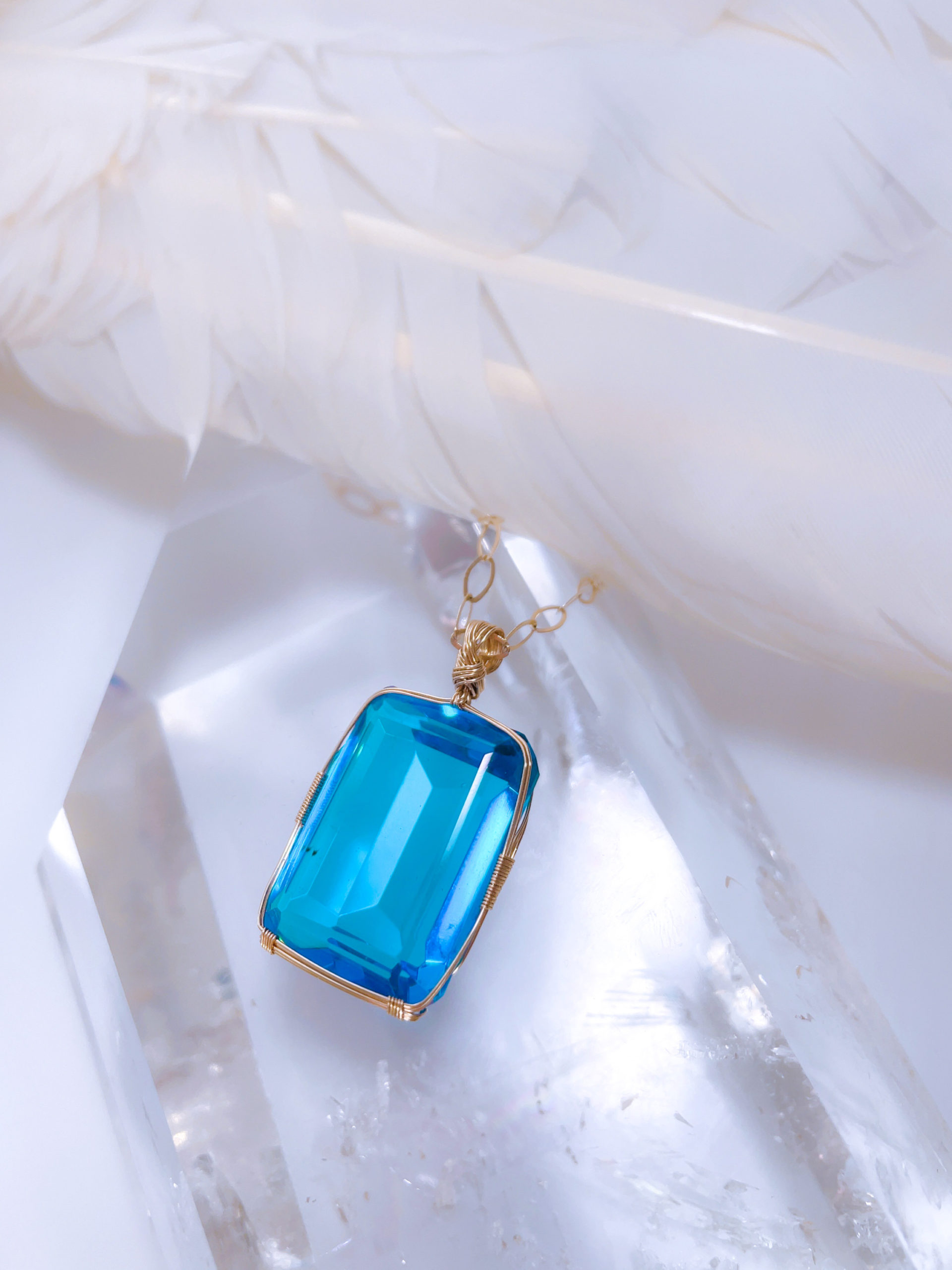 ELECTRIC COSMIC BLUE】アンダラクリスタル宝石(33CT！エレクトリック ...