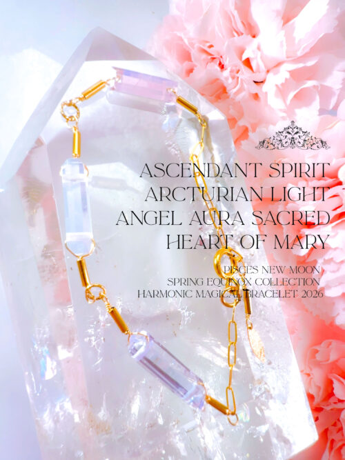 TRINITY MAGICAL BRACELET】アンダラクリスタル宝石 (10.5CT!/クリア